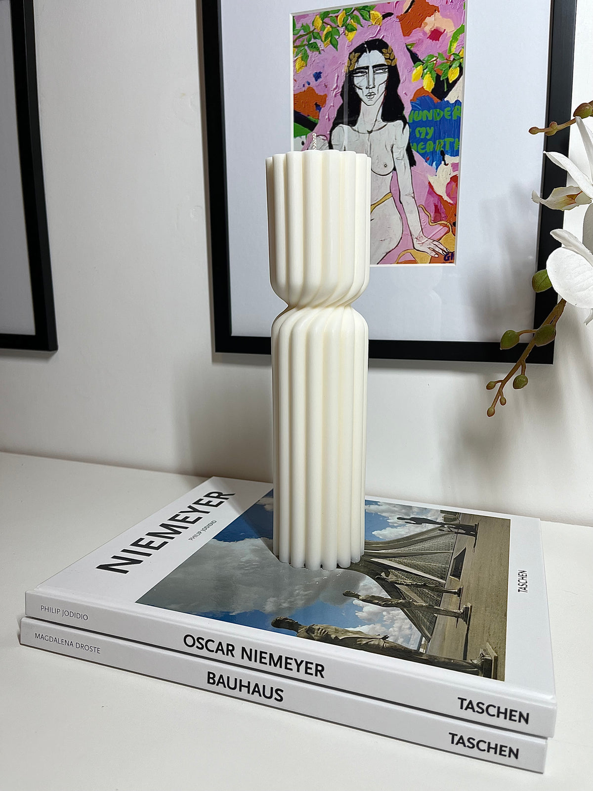 Twisted Pillar Candle