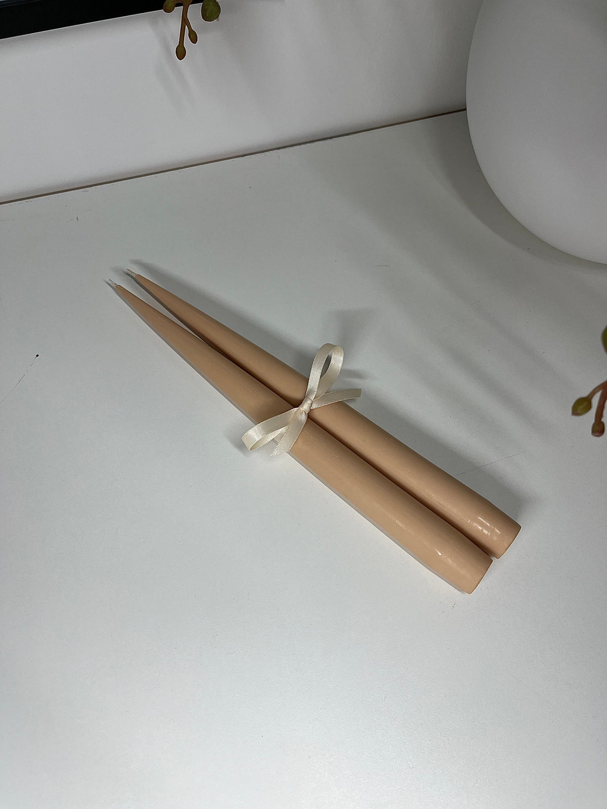 Modern Taper Candle set x2