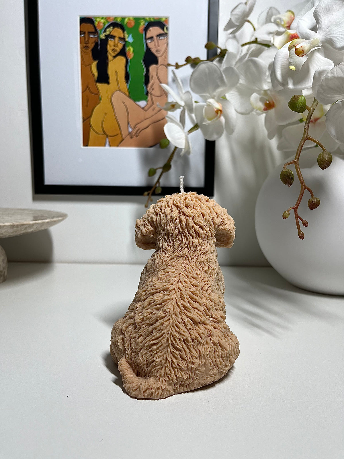 Dog Candle